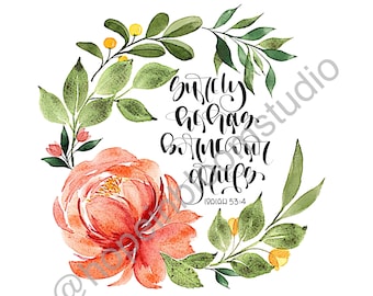Floral Wreath - Grief