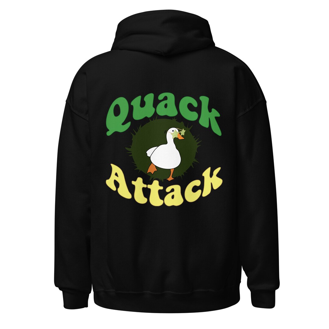 Quack Attack Hoodie Etsy