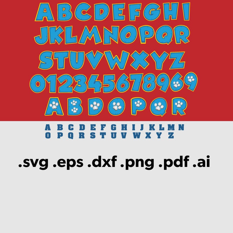 Free Free Paw Patrol Alphabet Svg Free 474 SVG PNG EPS DXF File