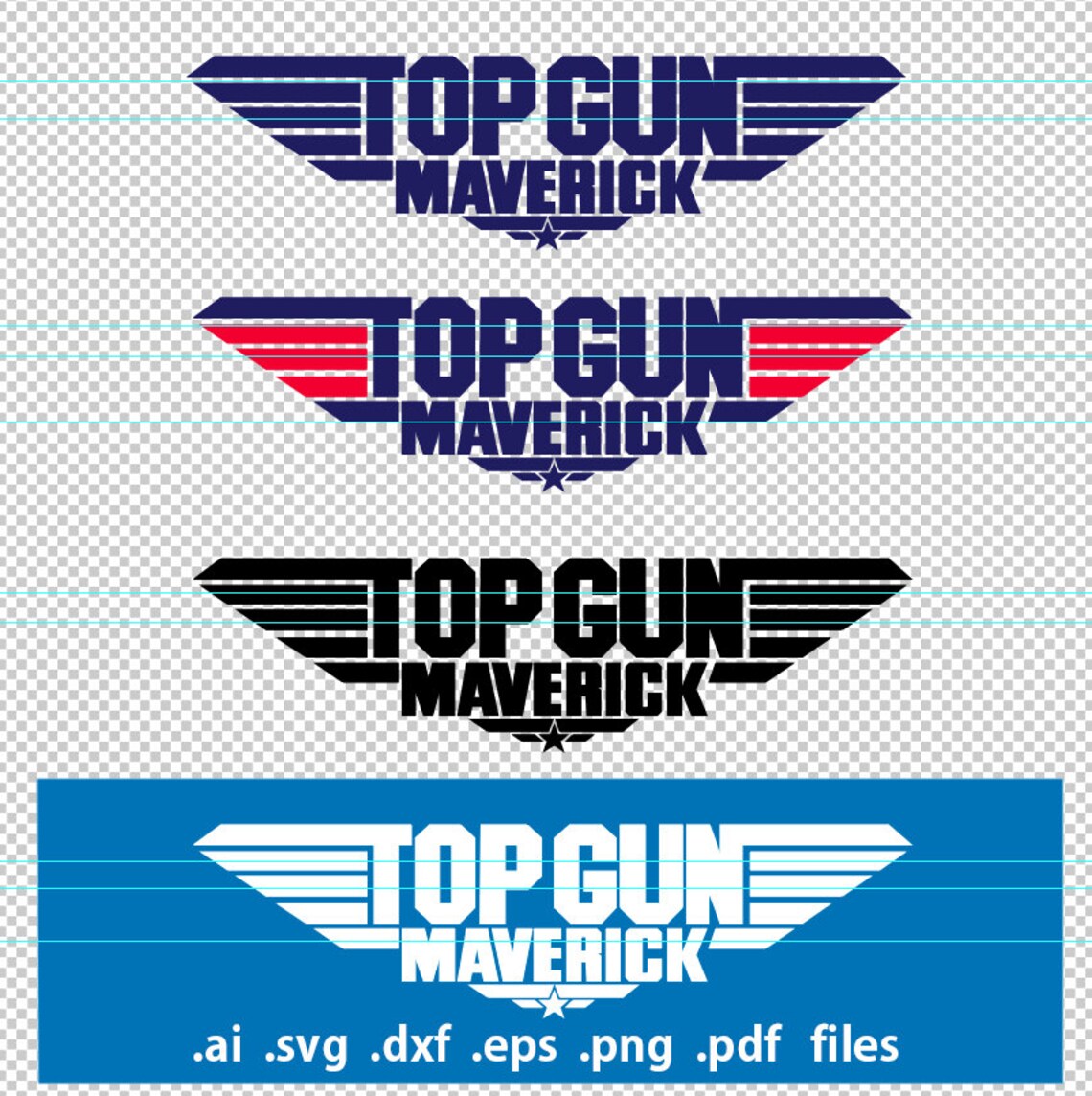 Top Gun Font TTF OTF Files Top Gun Maverick To Install Fonts Etsy