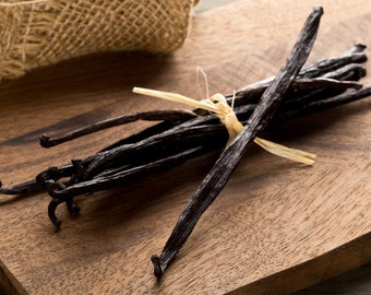 Tahitian  Vanilla  Organic (5-6 inches) Grade B
