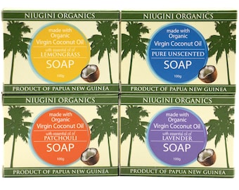 Niugini Organics Natives Kokosöl Seifen