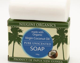 Organic  Handmade Virgin  Coconut Oil Soaps Pure