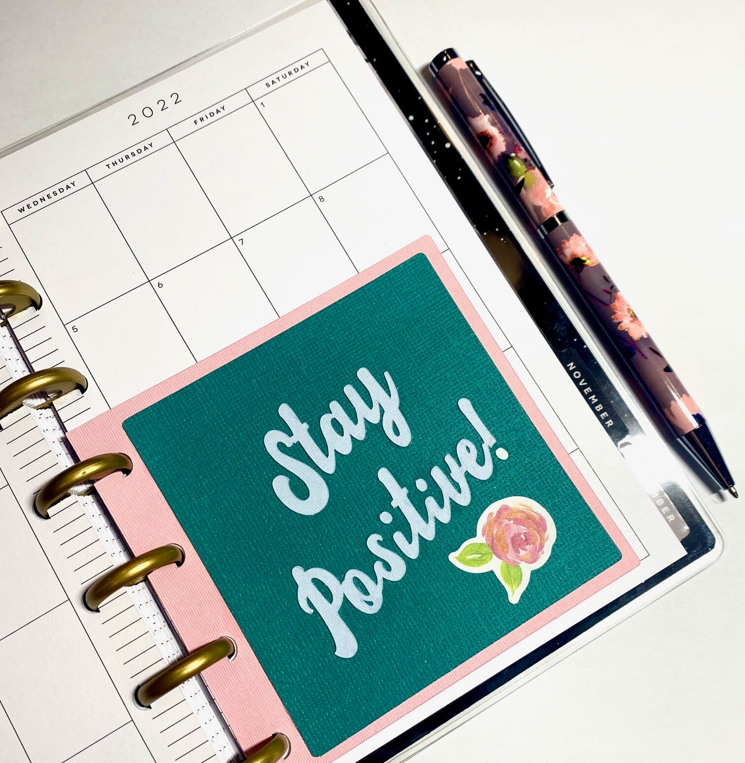 Planner Insert/accent for Disk Bound Planners DIGITAL SVG Etsy