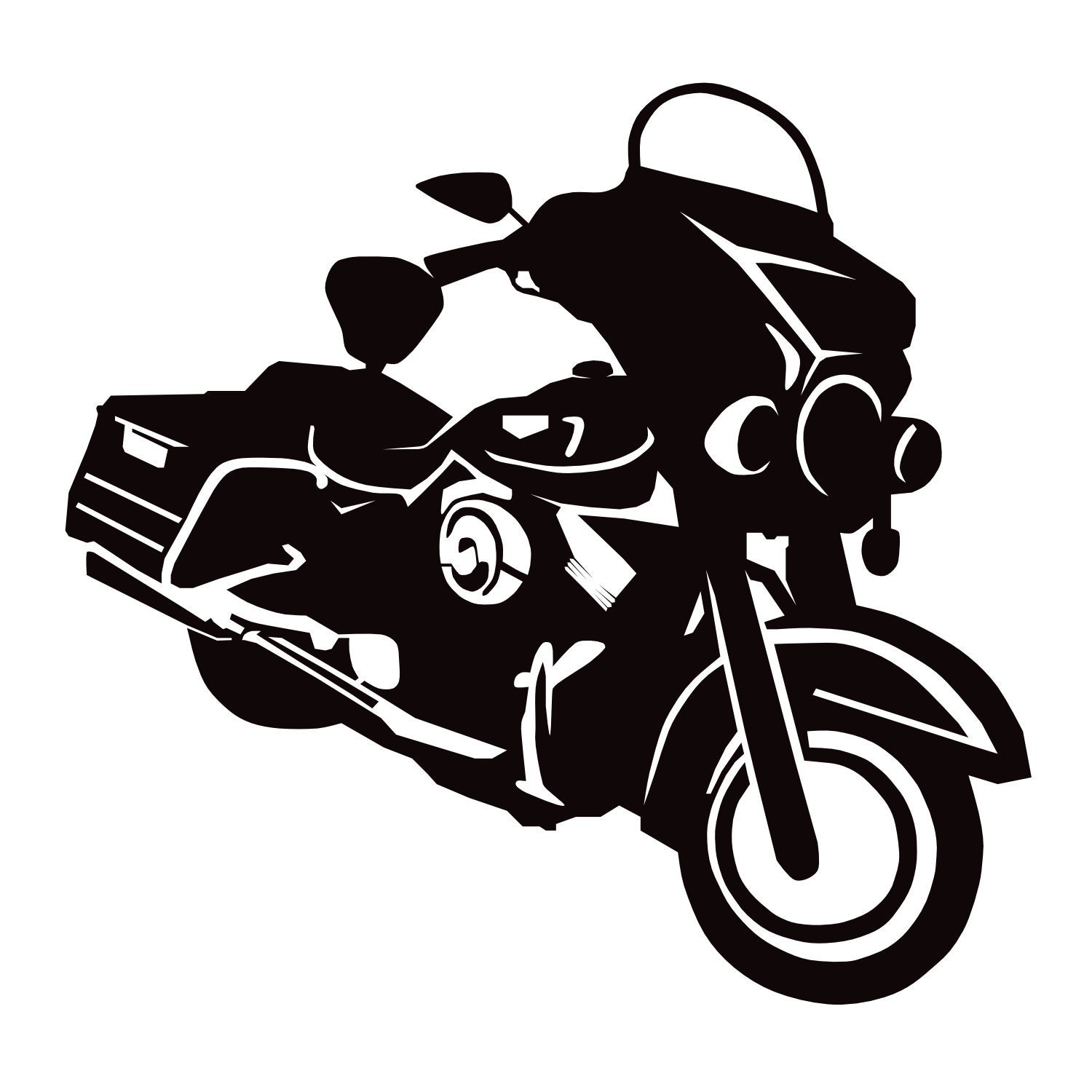 Harley Davidson Deluxe Motorcycle Svg Clipart-Vector Clip Art Graphics ...