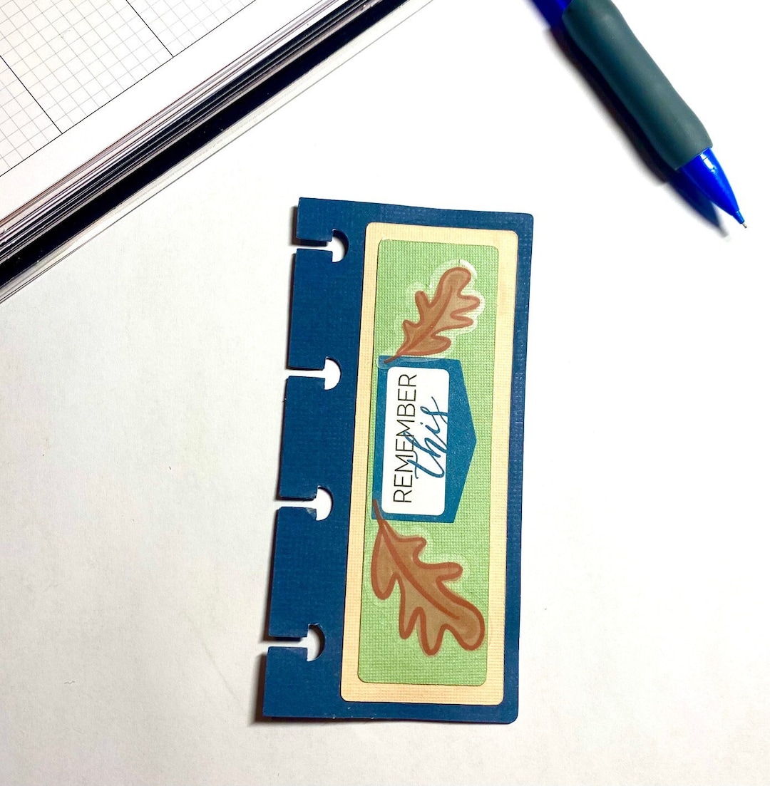 Planner Insert/accent for Disk Bound Planners DIGITAL SVG Files fits