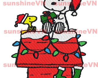 Download Snoopy christmas svg | Etsy