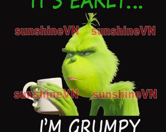 Free Free 97 Grinch Drinking Coffee Svg SVG PNG EPS DXF File