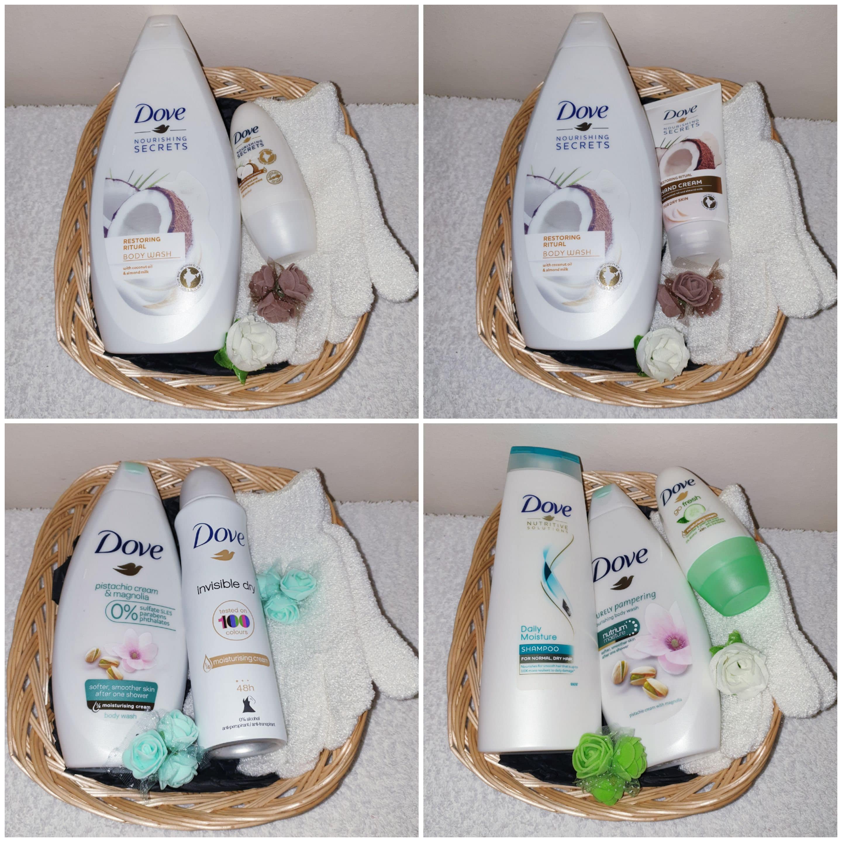 Dove Christmas Birthday Gift Basket Hamper Her Womens Gift Etsy