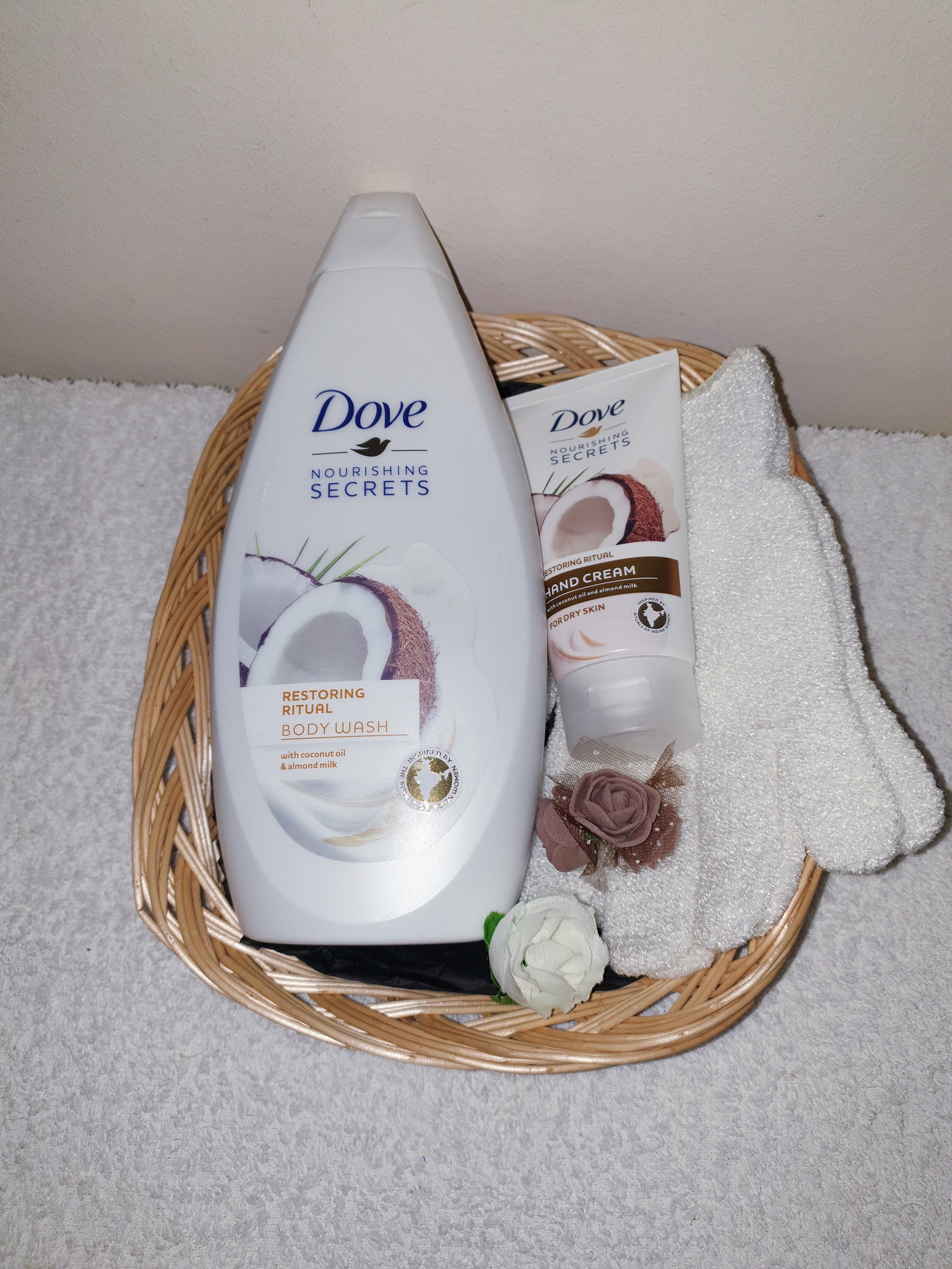 Dove Christmas Birthday Gift Basket Hamper Her Womens Gift Etsy