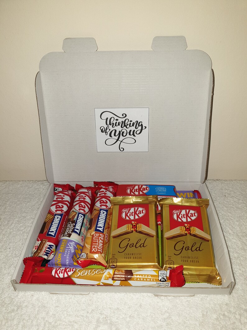 Kit Kat Chocolate Gift Letter Box Hamper Etsy