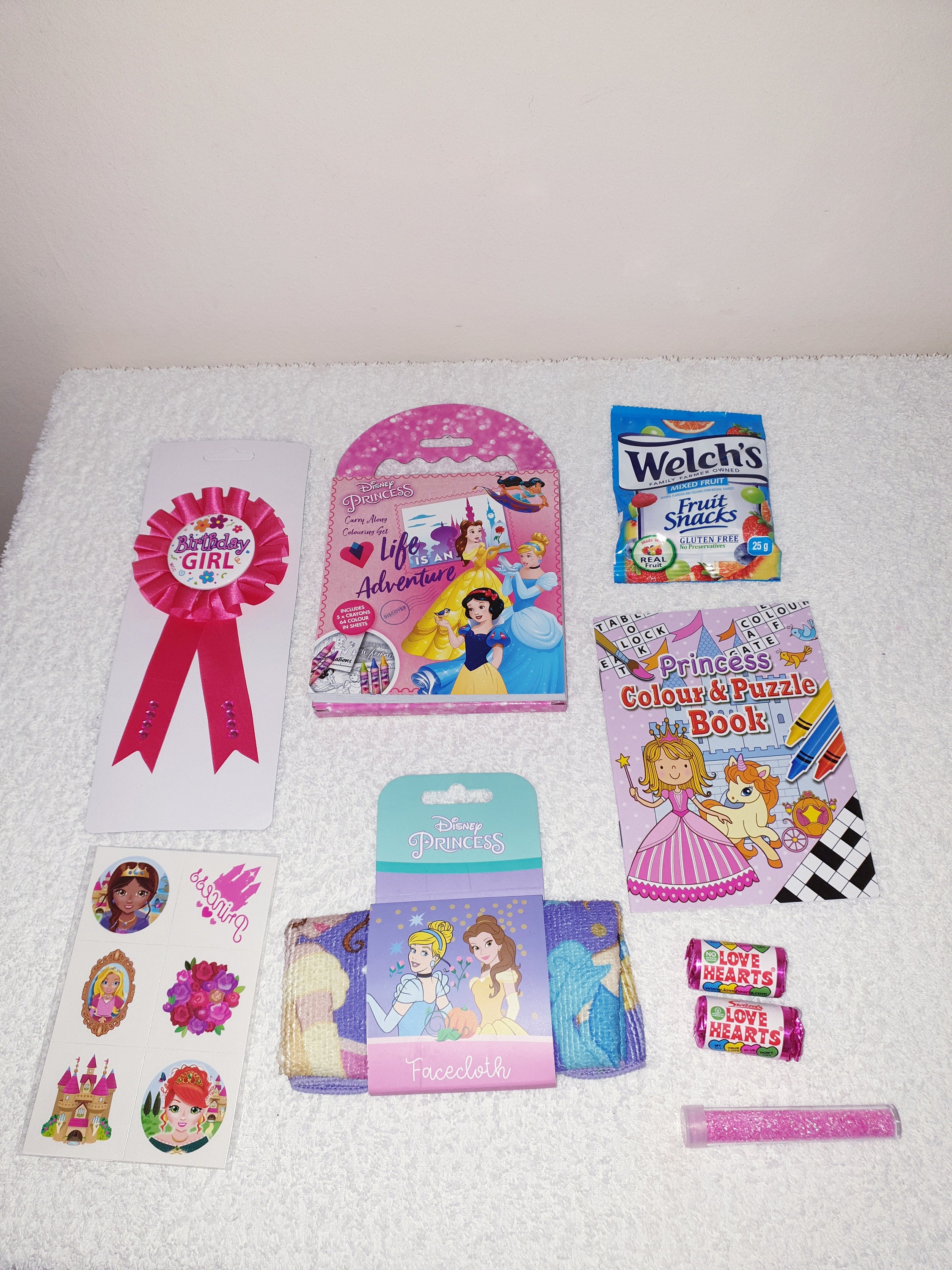 Disney Princess Birthday Gift Box Letterbox Gift Idea Hamper Etsy