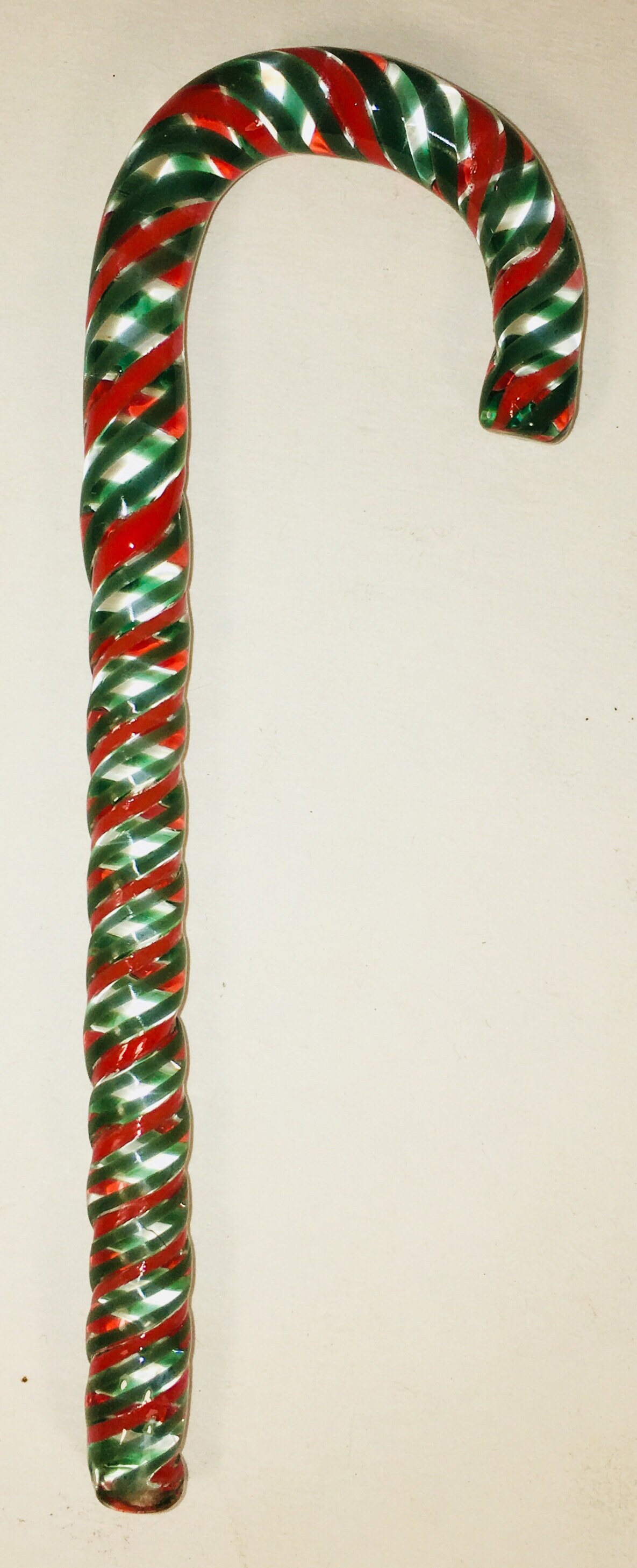 5 Glass Candy Canes Pick Your Colors Candy Cane Ornaments - Etsy
