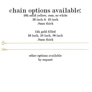 Halsband med bok i guld Läsarhänge i gult guld Bokhalsband Minimalistisk läsarberlock i massivt guld Elegant boksmycke bild 3