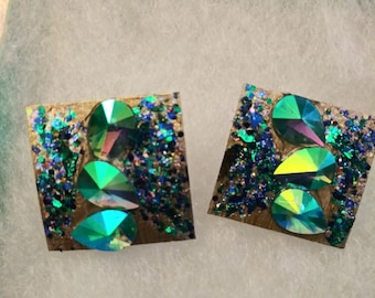 Glam star earrings V1