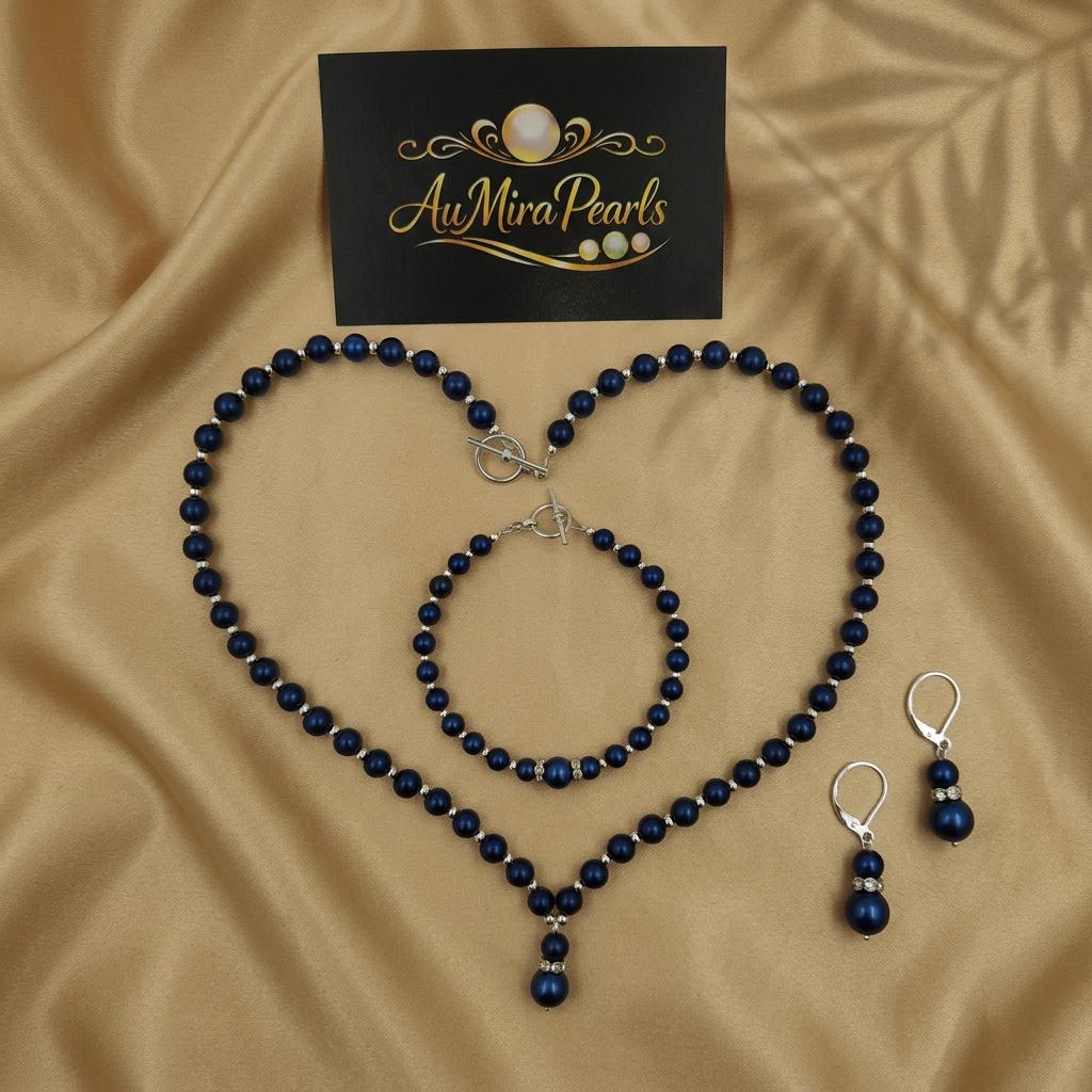Earrings for Navy Blue Dress