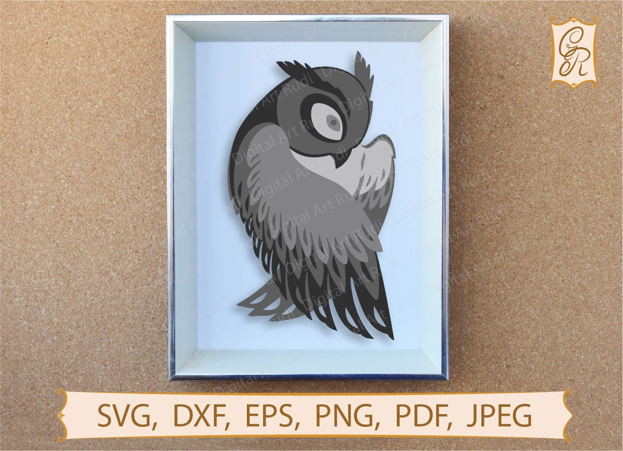 Free Free Layered Owl Svg 805 SVG PNG EPS DXF File