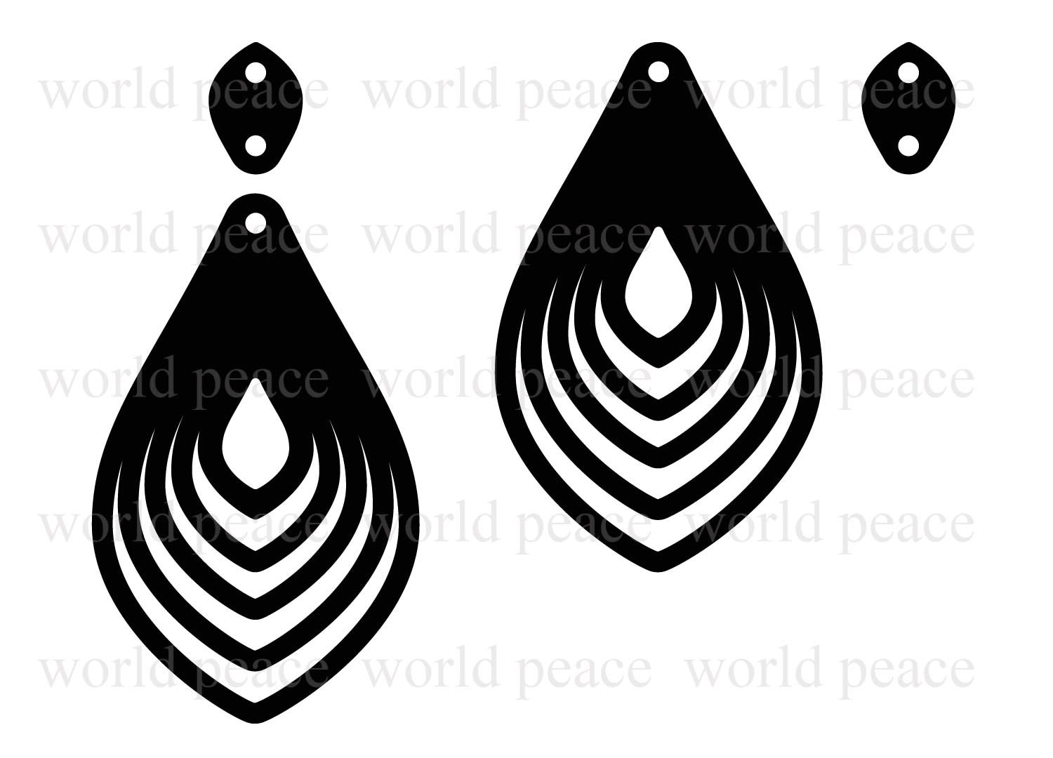 Boucle oreille svg