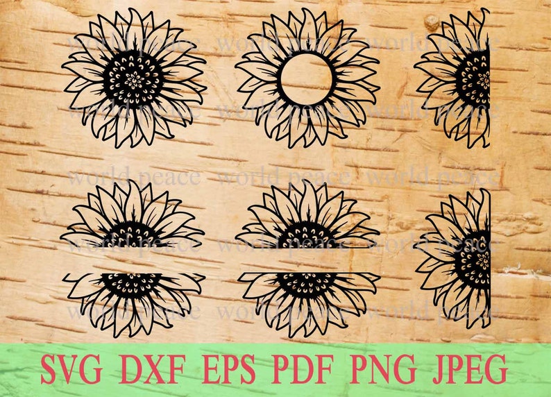 Free Free 342 Half Sunflower Half Weed Svg SVG PNG EPS DXF File