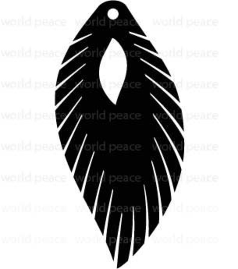 Download Stacked Leather Earring svg files for cricut. Fringe ...