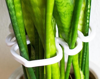 Monstera attachment | Leaf plant holder | Plant clip | Support clip for plant stems | Stem holder | Gift for plant lovers