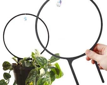 Round plant support | 3D printed | Suncatcher | Climbing plants, Monstera & Greenhouse decor | Pothos | Philodendron