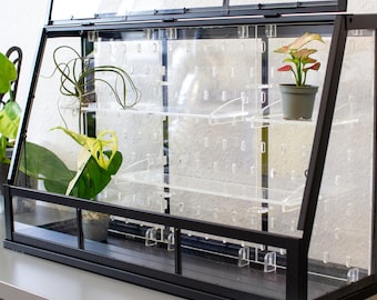 Akerbar 65 cm acrylic shelf set - Greenhouse - plant insert - greenhouse