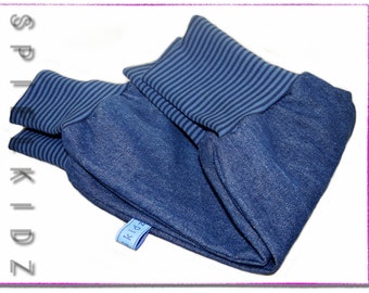 Mitwachshose Pumphose Kinder Jeans blau dunkelblau