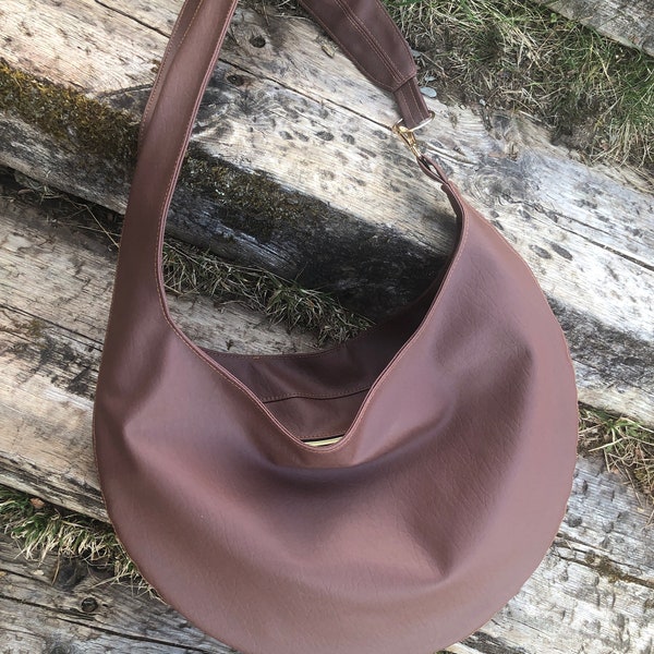 Urk! Swan hobo patroon, tas naaipatroon, schoudertas patroon, slouchy tas pdf, crossbody tas pdf, handtas patroon pdf Engelse versie