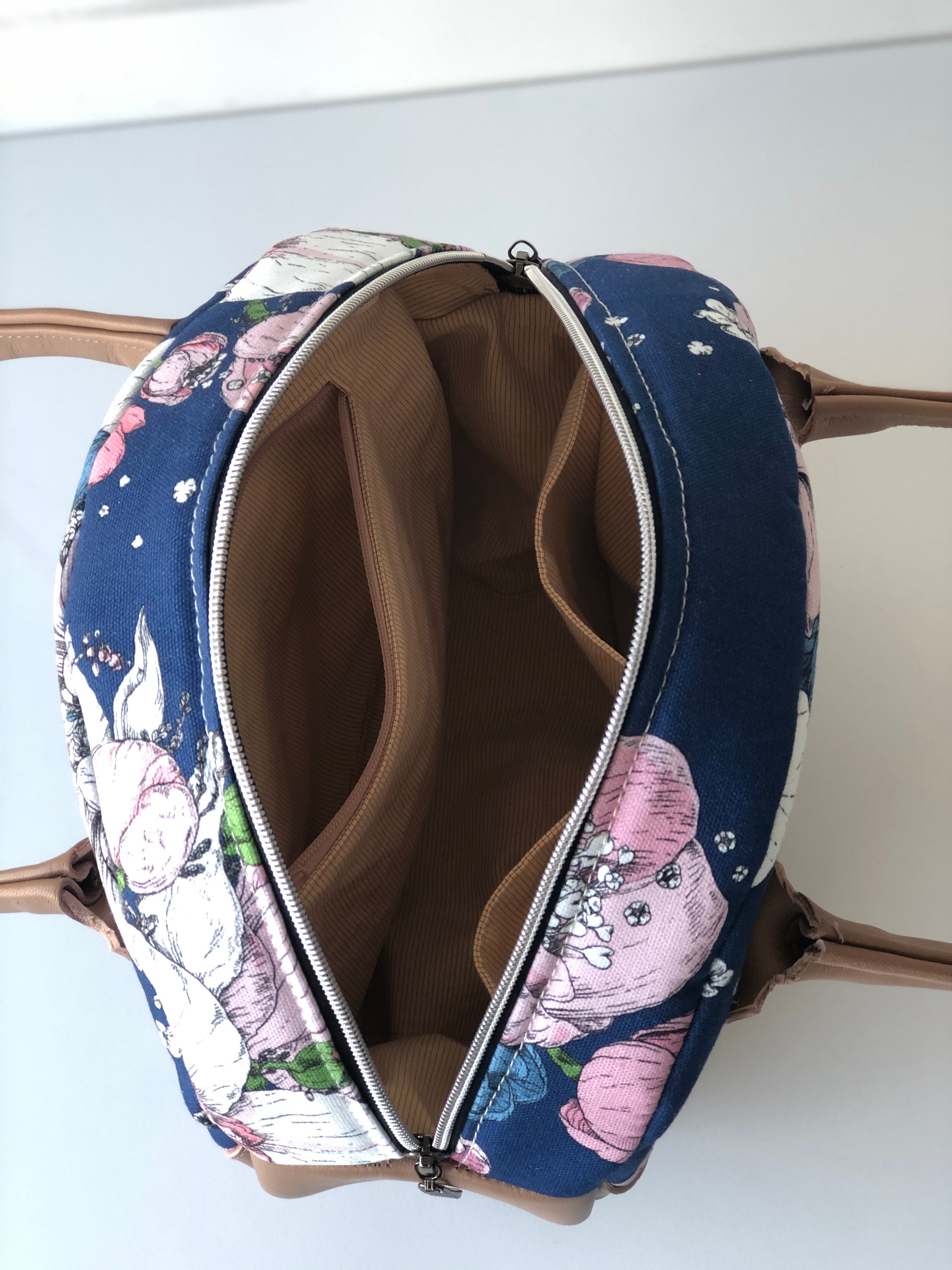 Urk Panda Bag Bag Sewing Pattern Round Bag Pattern Circle Etsy Canada