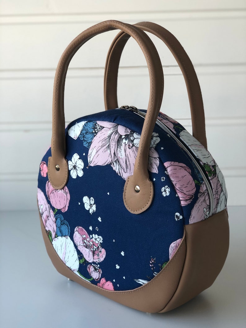 Urk Panda Bag Bag Sewing Pattern Round Bag Pattern Circle Etsy