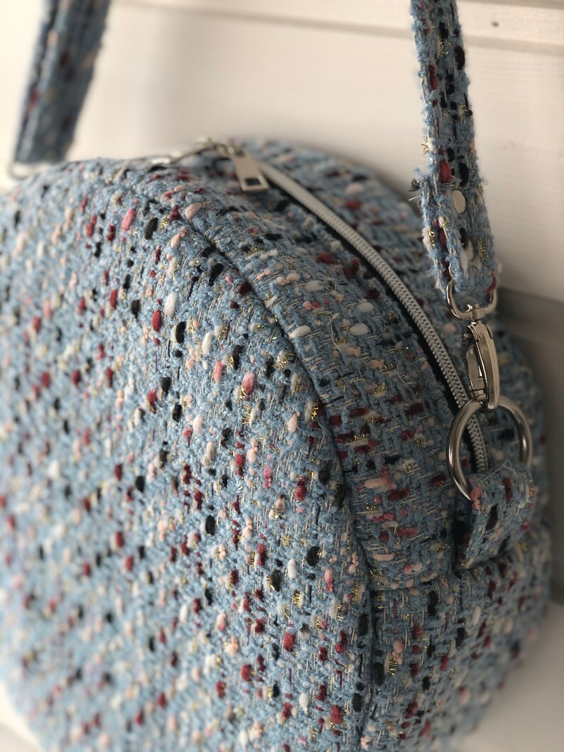 Urk Panda Bag Bag Sewing Pattern Round Bag Pattern Circle Etsy Canada