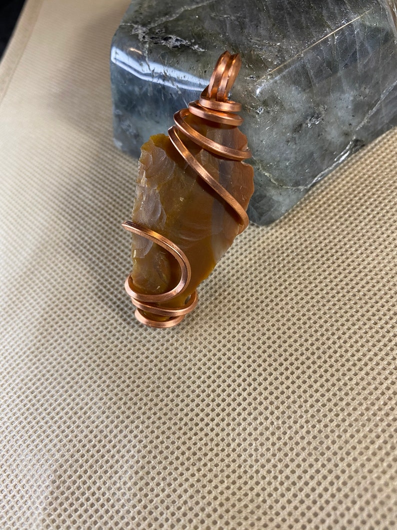 Jasper Arrowhead Pendant
