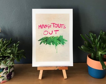 MANGeTOUTS OUT - A5