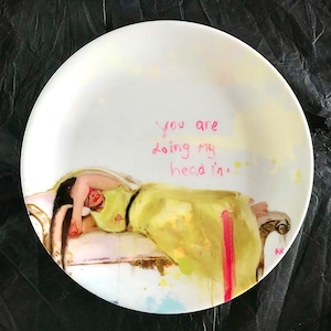 Drama - Bone China Plate