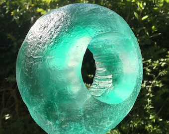 Glass Garden Sculpture -