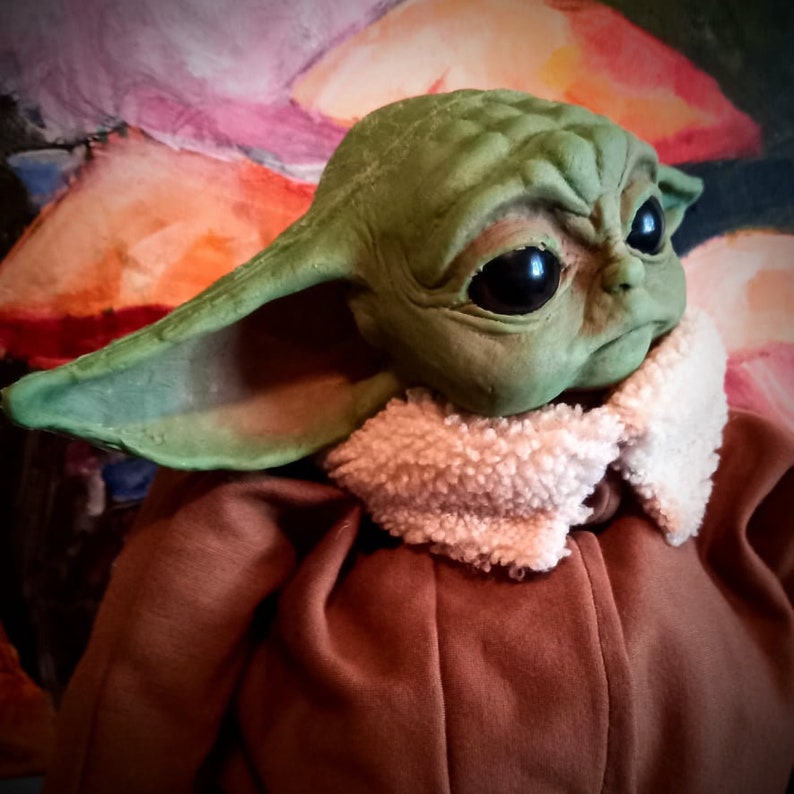 Baby Yoda Puppet Etsy