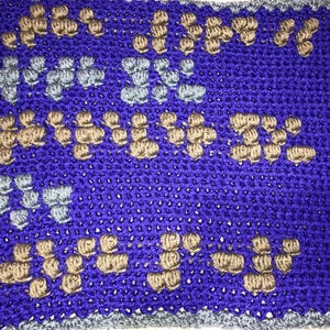 Braille Bible Lap Blanket (21x16in)/ Grade 1 Braille