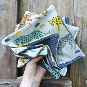 the TIGER in the KITCHEN / DISHcloth | sustainable, gifts, gifts, canvas, wafflelpique, damp cloth, wiping cloth, cleaning rag, zero waste,
