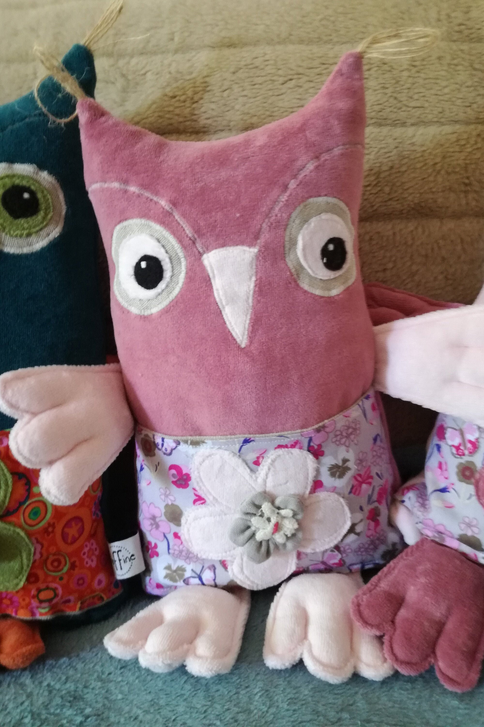cuddly owl soft toy