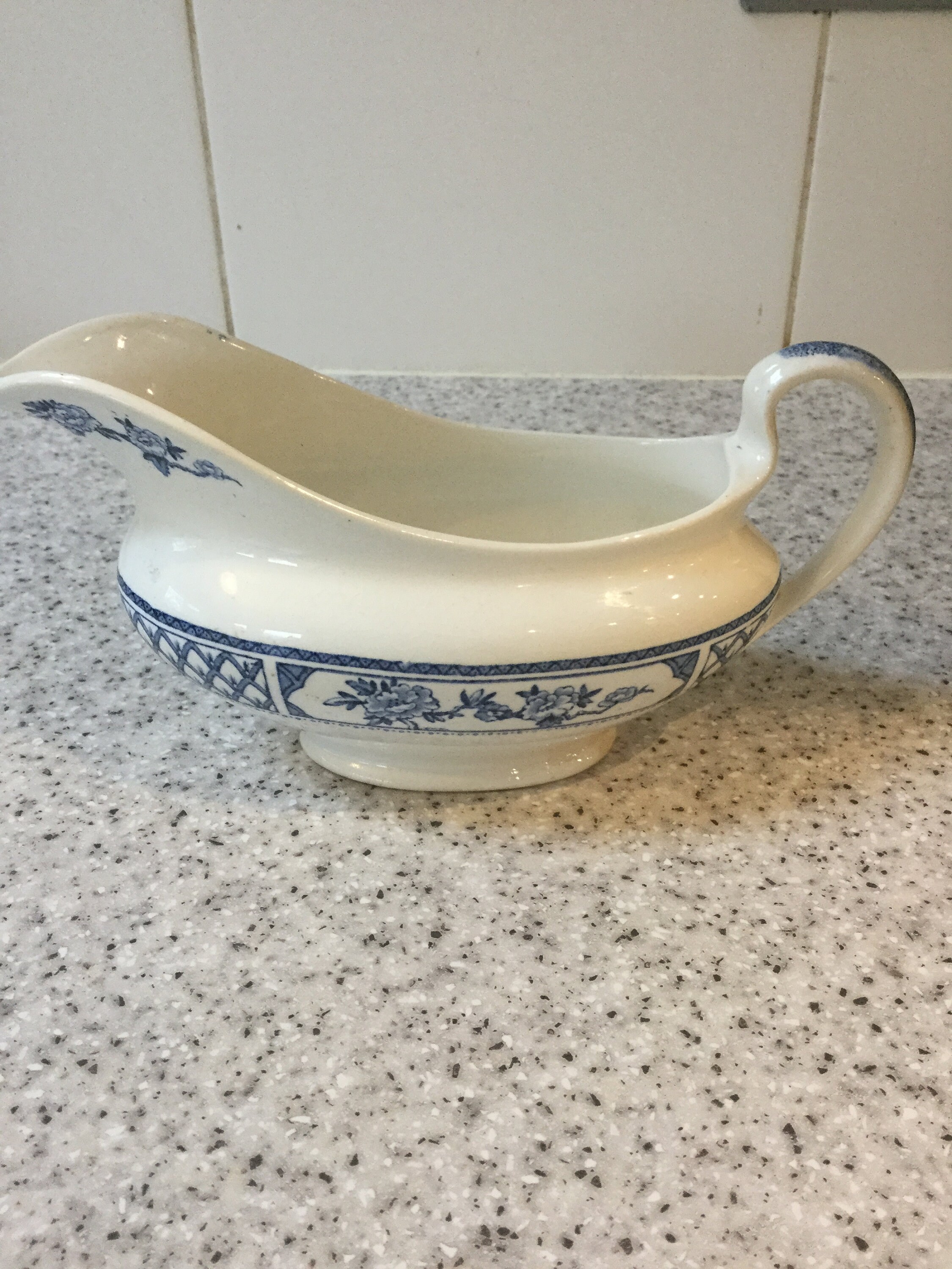 Vintage Johnson Brothers sauce / gravy boat The Exeter Etsy