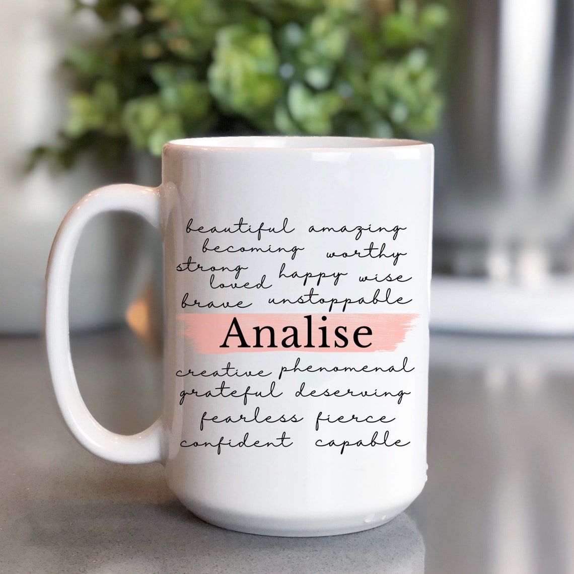 Personalized Mug Custom Name Mug Inspirational Gift Etsy
