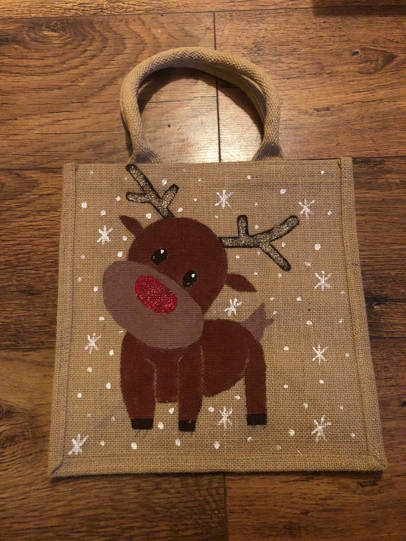 christmas gift bags etsy