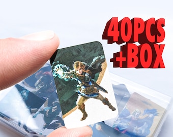 Zelda Amiibo Cards 40x [COMPLETE SET]ㅤㅤㅤㅤㅤㅤㅤㅤthe legend of zelda tears of the kingdom breath of the wild ganondorf nfc link figure totk botw