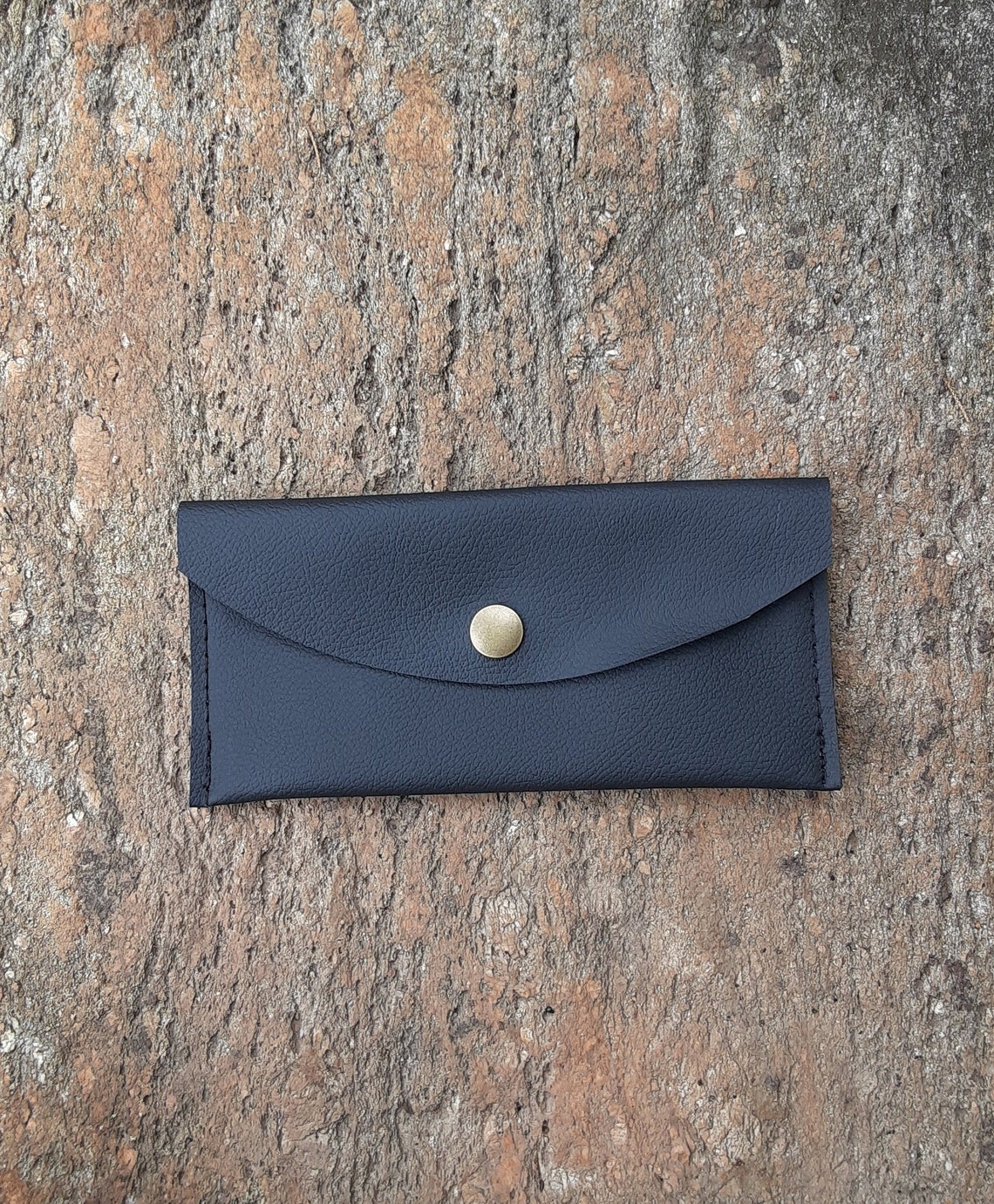 Leather Cash Envelope Leather Envelope Money Envelope Etsy