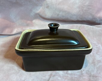 Household Tableware Clay Baking Oven Plate Rectangular Binaural Ceramic Tray Retro Nordic Style Tray