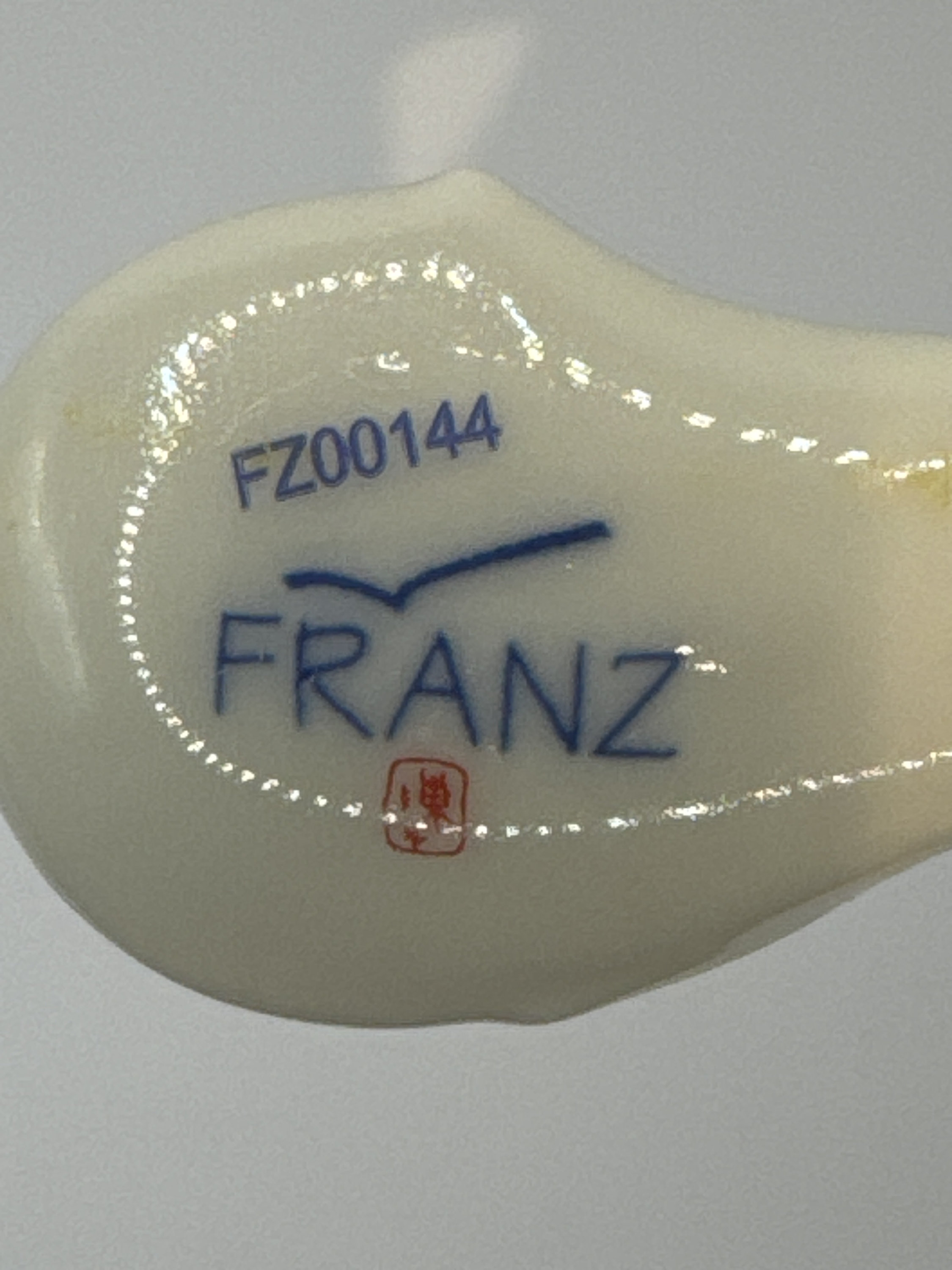 Vintage Beautiful Franz Porcelain Cherry Spoon, FZ00144,2003