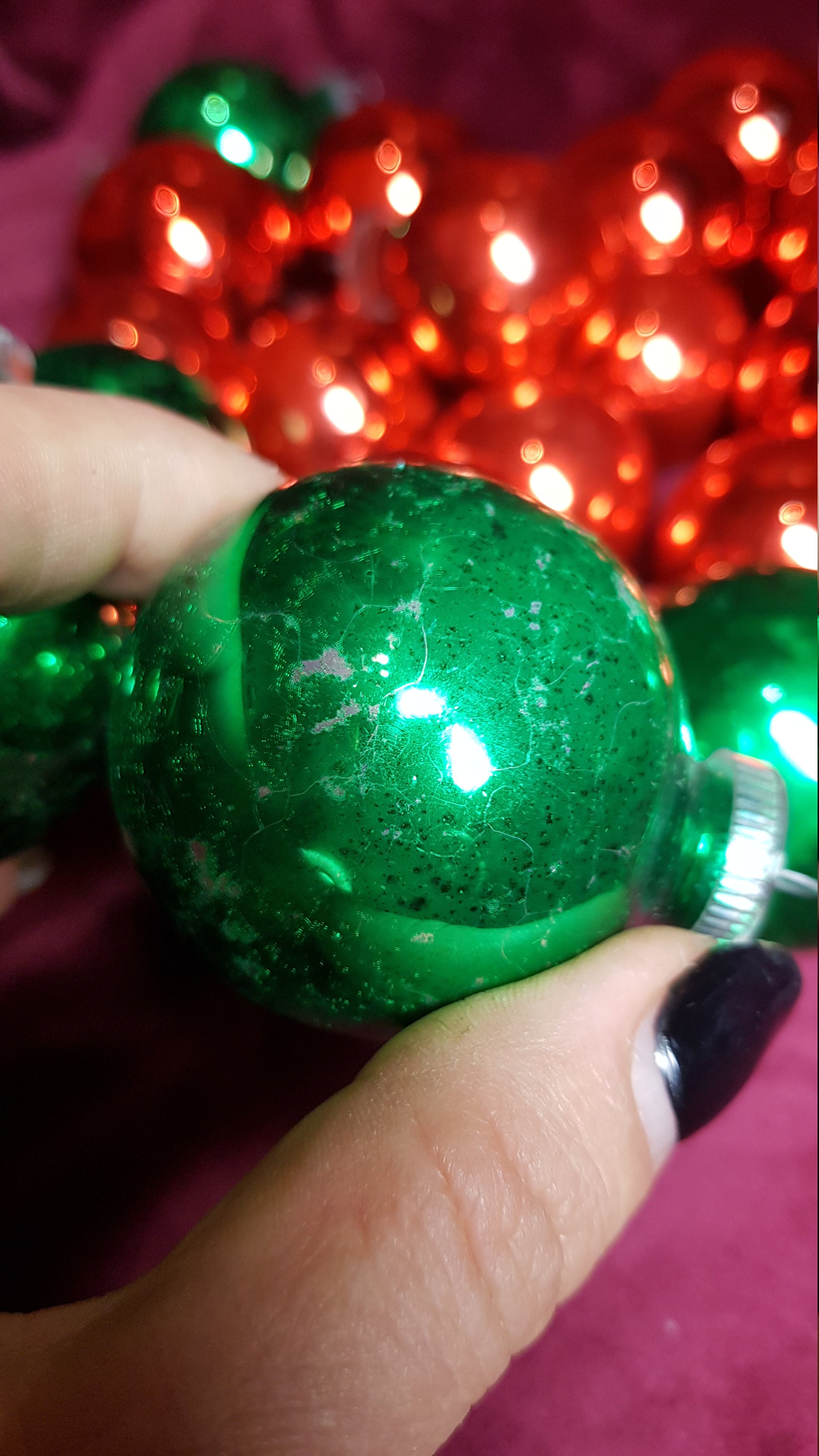 Vintage German Set of 24 Christmas Baubles Christmas Tree Etsy UK