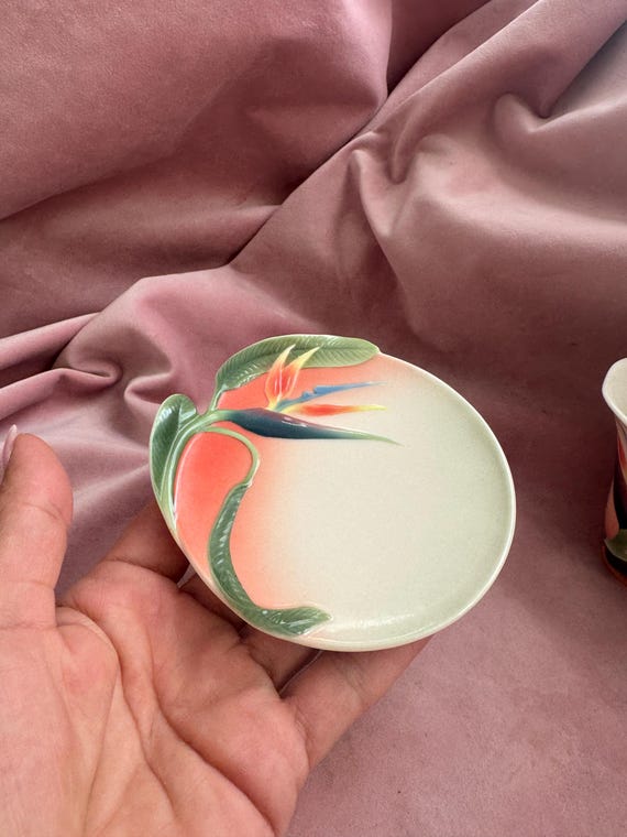 Vintage Franz Cup and Saucer FZ00031 - Etsy