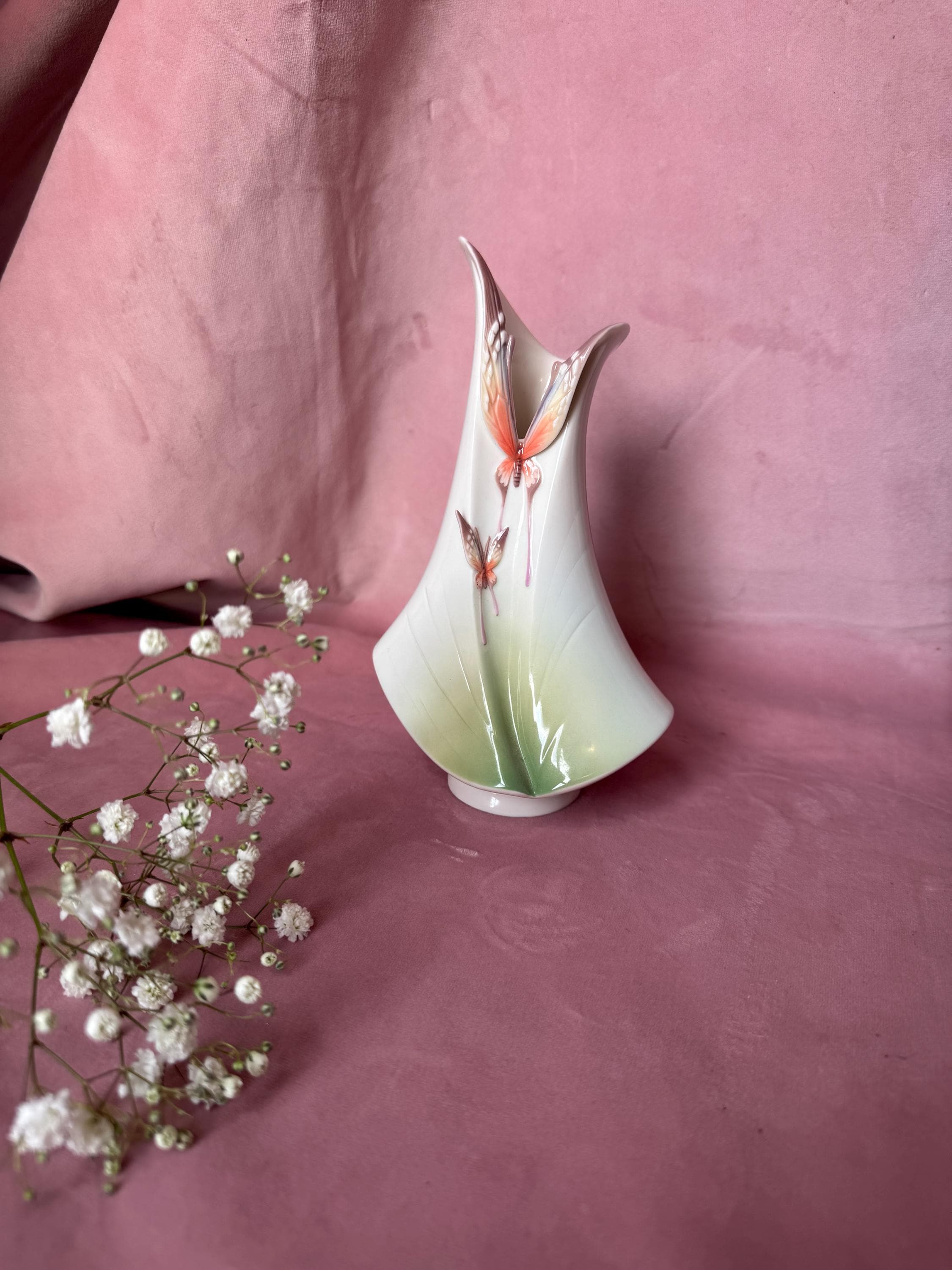 Franz Butterfly Vase - Etsy